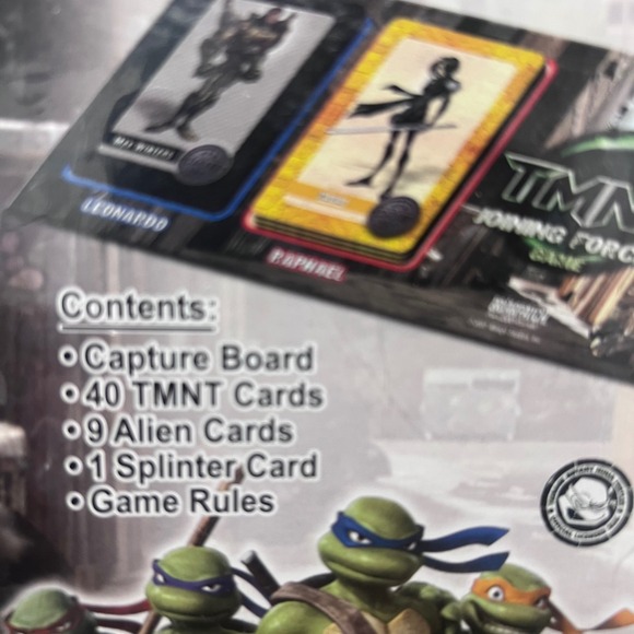 TMNT Teenage Mutant Ninja Turtles Joining Forces Game Briarpatch Ages 6+ New - Picture 7 of 12
